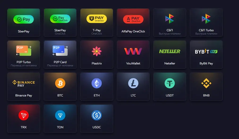 Vavada пополнение